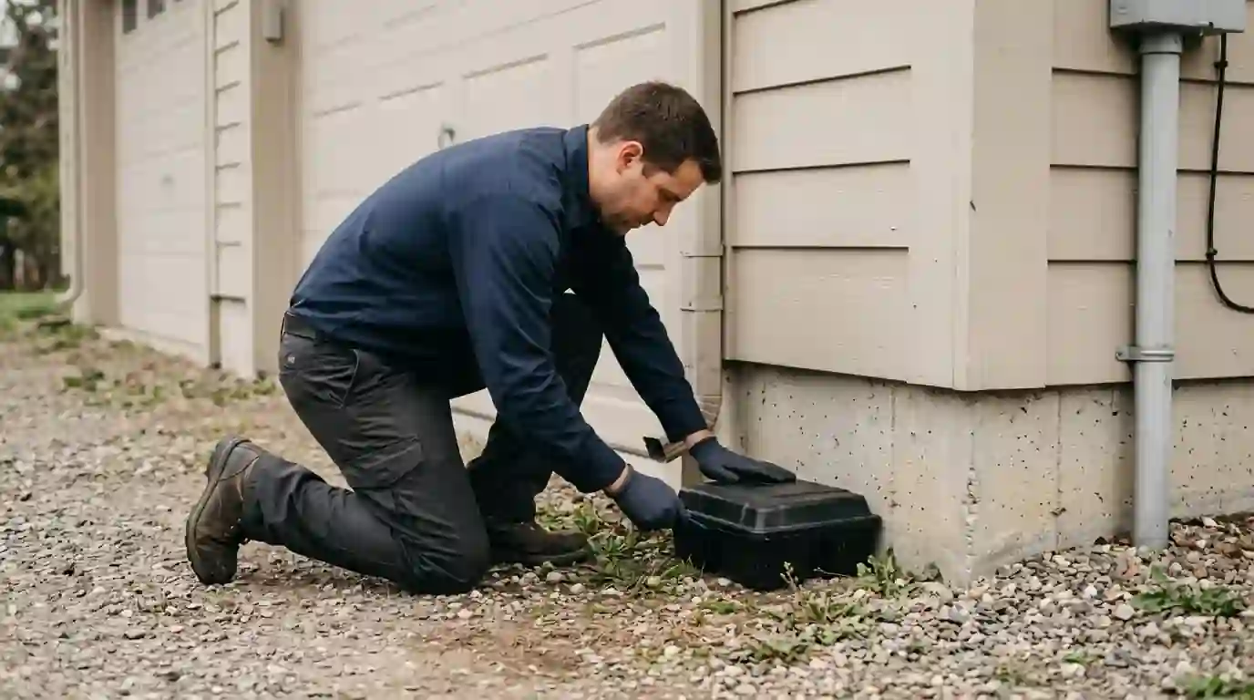 Rodent work by Belleville Pest Control