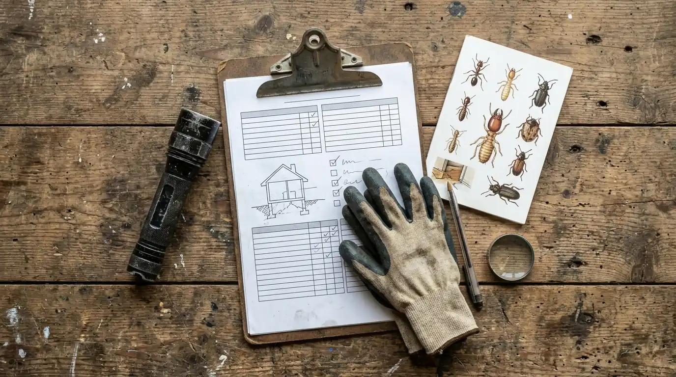 Termites & wood guides from Belleville Pest Control