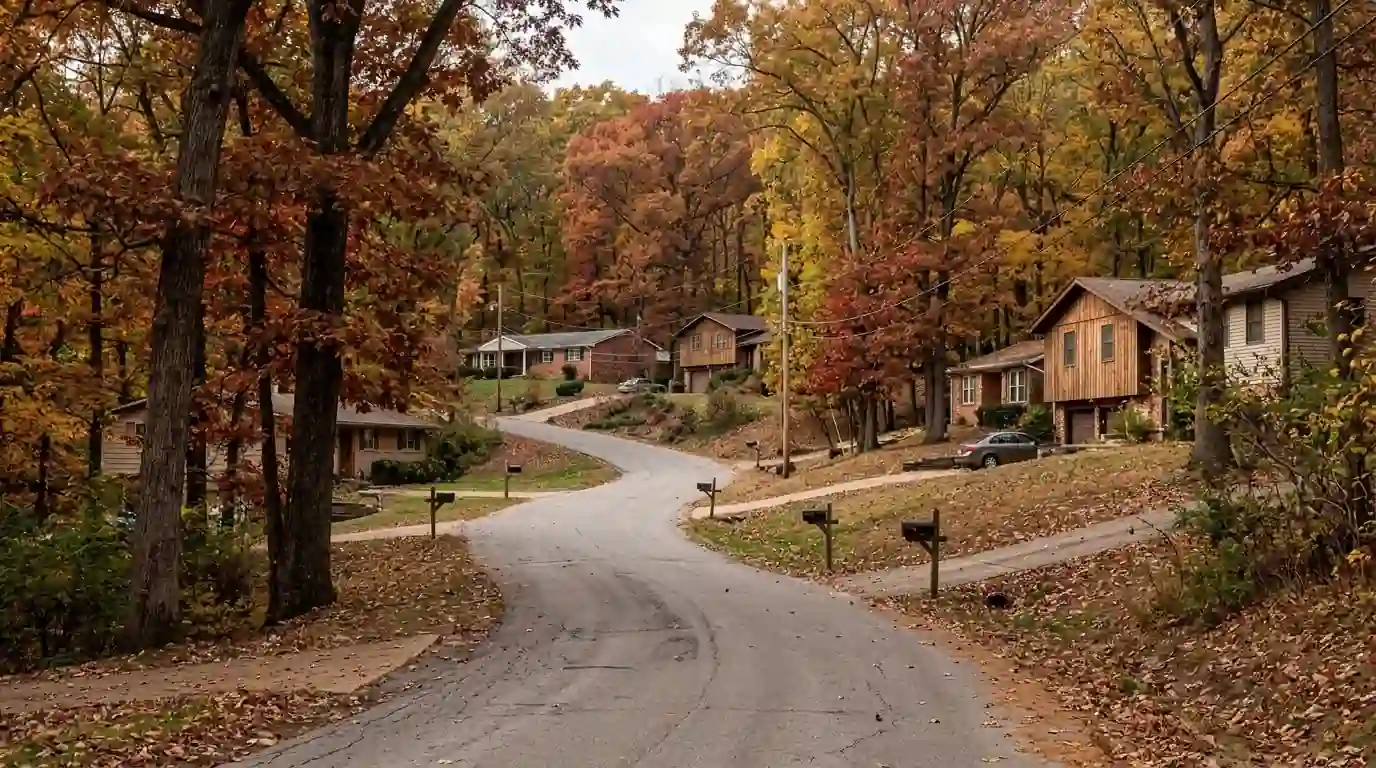 Dutch Hollow homes on wooded lots